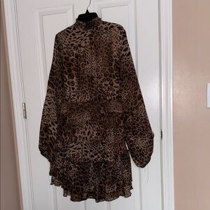 Leopard Print Dress
